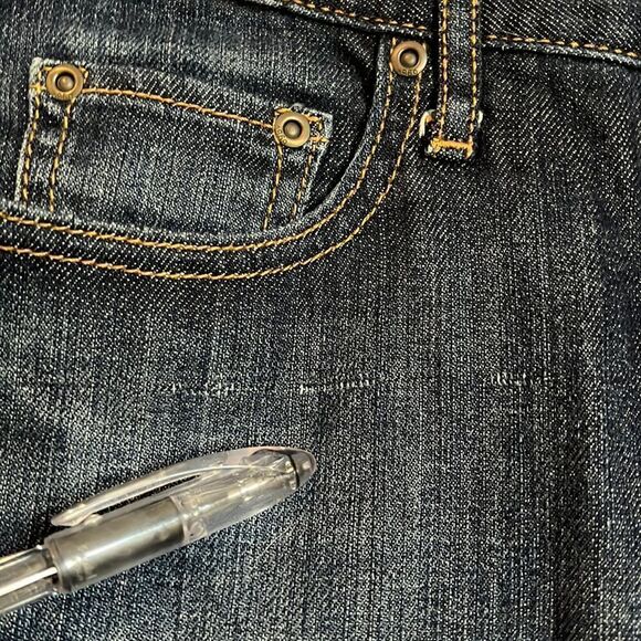 3 for $30! Gap dark wash  mini skirt. Size 0 - Picture 6 of 9